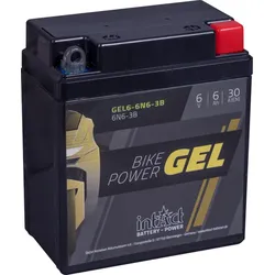 Intact GEL6-6N6-3B Bike-Power GEL 6Ah Motorradbatterie (DIN 00611)  6N6-3B