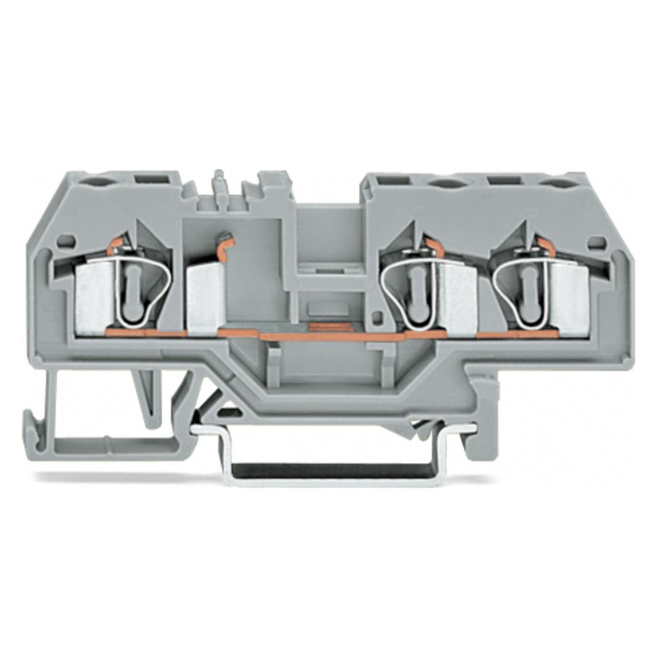 Wago DIN RAIL 3 LEADS 4MM2 (281-681)