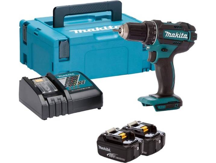 Makita DDF482RFJ - Perceuse/visseuse - sans fil - 2 vitesses - Clé de mandrin 13 mm - 62 N-m