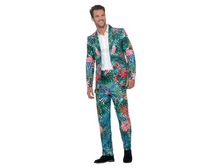 Hawaiian Tropical Flamingo Suit (L)