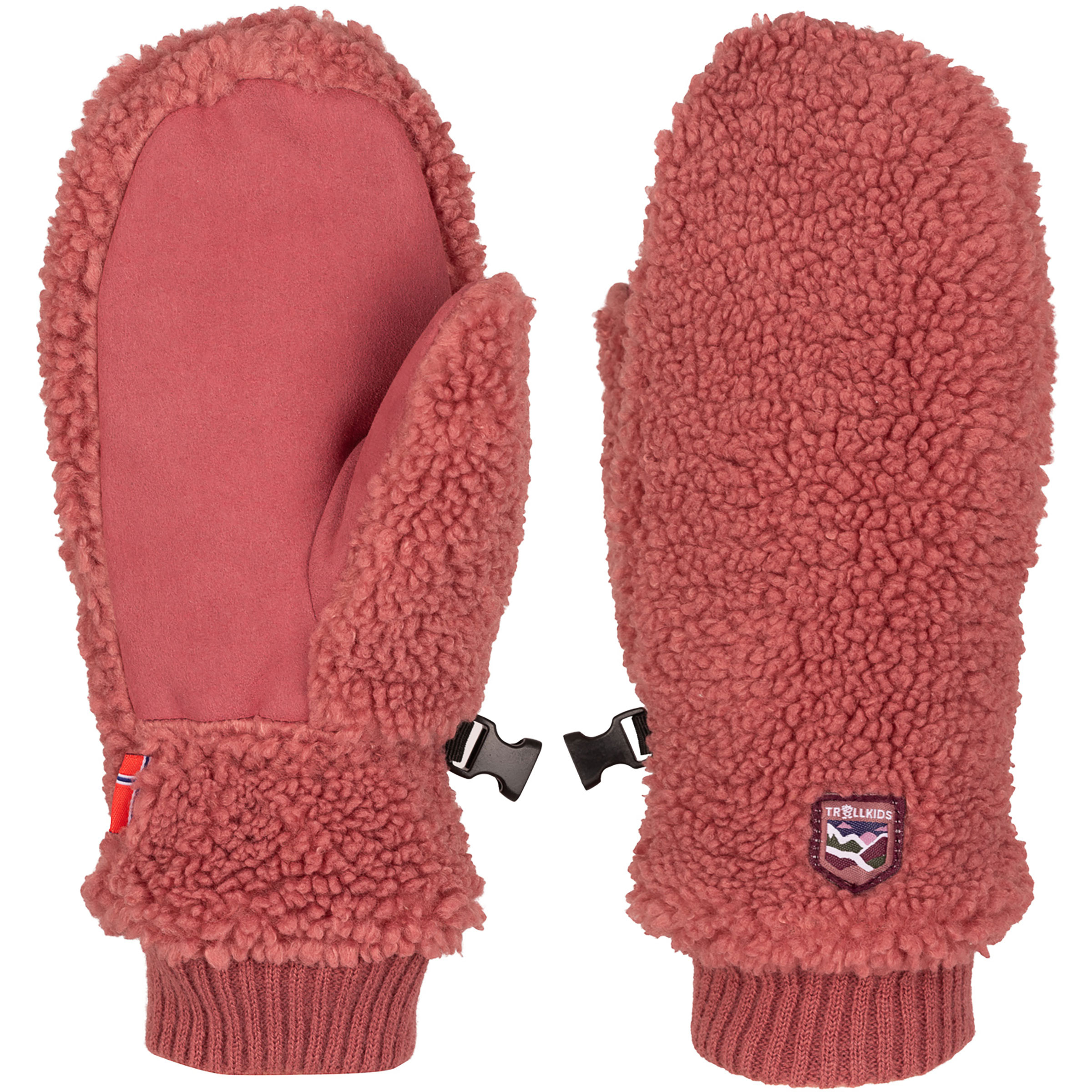 Trollkids Trollfjord Kinder Fäustlinge frozen berry Größe 3 Lifestyle