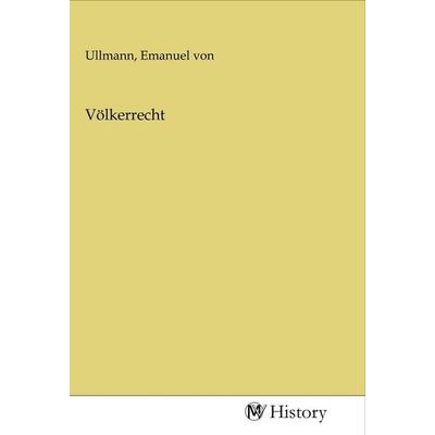 Völkerrecht, Taschenbuch von , MV-History, 978-3-96872-762-2