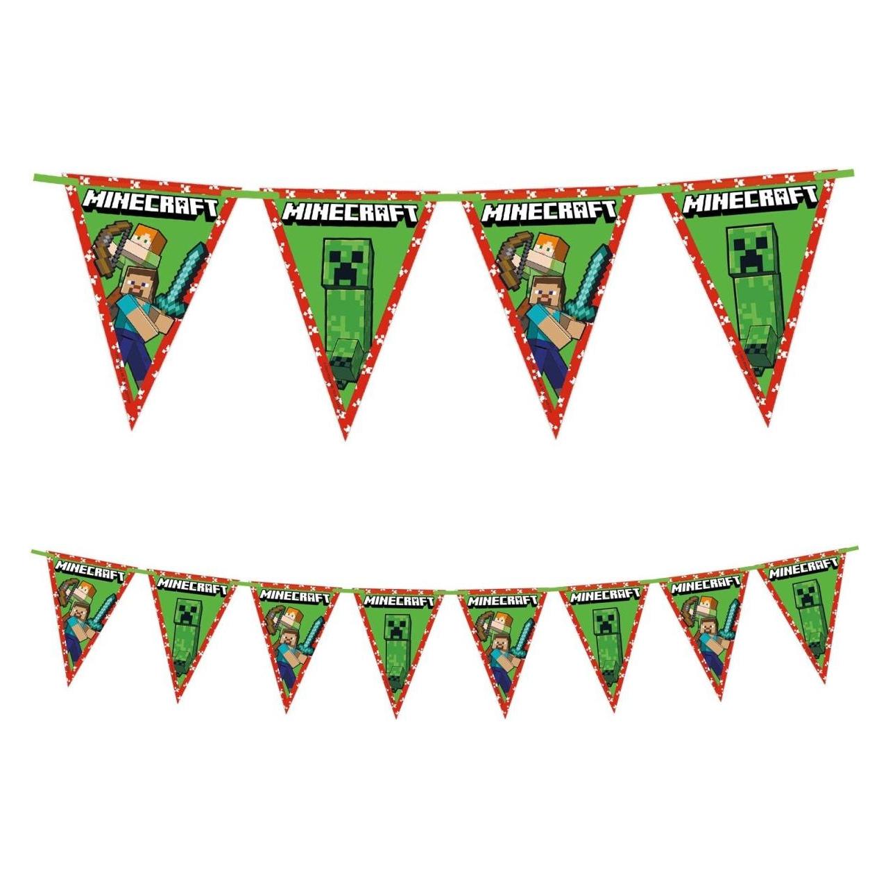 GoDan Minecraft Fahnen Banner (1 Stk.) (572989)