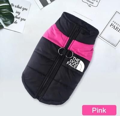 Uplift Essentials Professional Winter Outdoor Sports Pet Coat pink 4xl