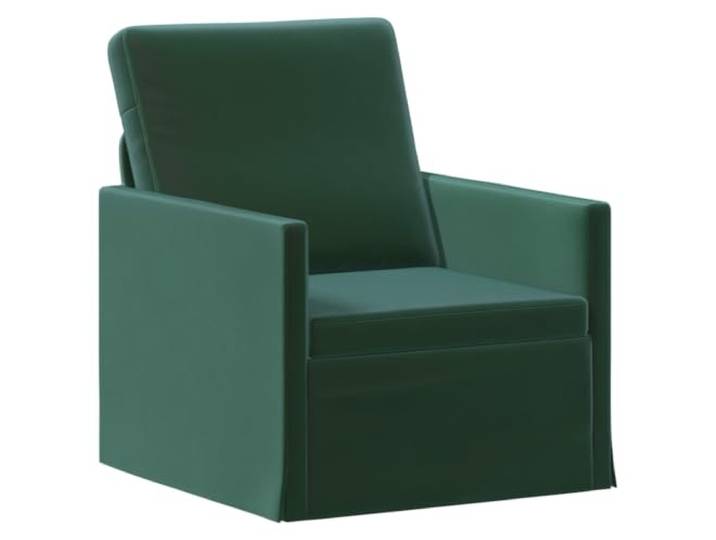 vidaXL Einzelsofa Dunkelgrün 70 x 81 x 82 cm Samt (V)