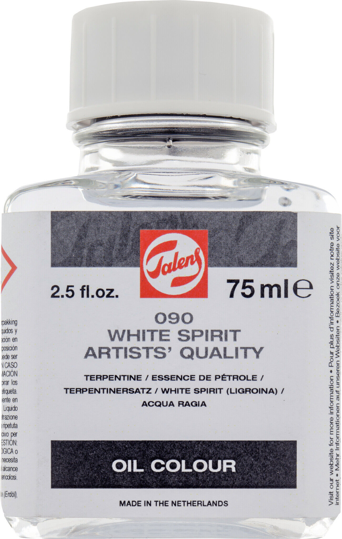 Talens Terpentine - 75 ml - 090   8712079410414   Verf