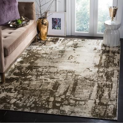 SAFAVIEH Handmade Mirage Gaia Modern Abstract Viscose Rug