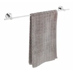 WENKO UV-Loc® Badetuchstange Uno Mod. Isera 60 cm, Befestigen ohne Bohren mit innovativem Klebesystem
