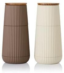 AdHoc Pepper and Salt MIll Set Scape Dark & Light Beige