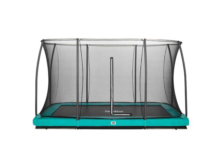 Salta Trampolin Salta 5403G Salta Comfort Edition Ground, Grün, Metall, 366x244 cm, Freizeit & Co, Gartenspielzeug, Hüpfburgen & Trampoline