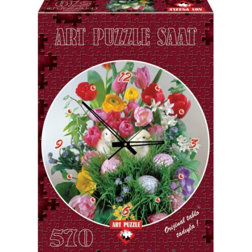 ART PUZZLE Puzzelklok Je weet dat ik van je houd 570 stukjes
