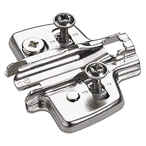 Hettich Kreuzmontageplatten Sensys/Intermat 8099, Eckmontage (50 Stk.) (9075071)