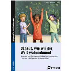Schaut, wie wir die Welt wahrnehmen!, Schulbücher von Natascha Berger, Lena Holubowsky, Katja Wayán