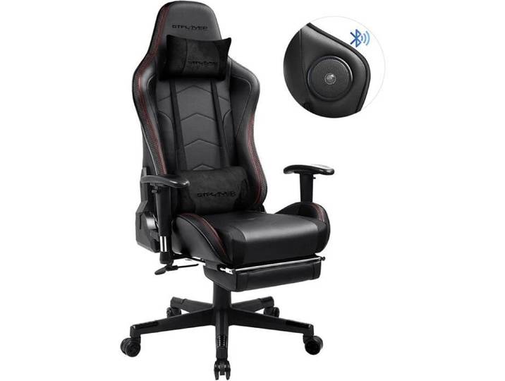Chaise gaming - GTPLAYER - GTPLAYER - Repose-pieds inclinable - Haut-parleurs Bluetooth intégrés - Siège ergonomique