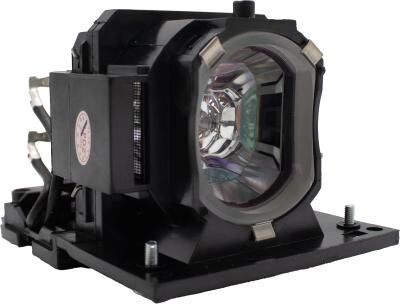 Jaspertronics™ Original DT01481 Lamp & Housing for Hitachi Projectors with Philips Bulb Inside - 1 Year Warranty