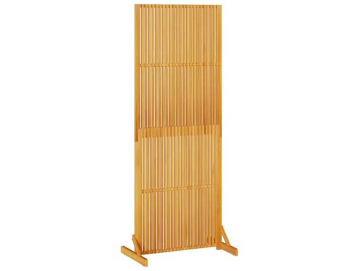 Todiikf Sichtschutz Raumteiler 79,5x50x200 cm Akazie Massivholz Braun Flexibler Paravent aus geöltem Holz für Terrasse, Wohnzimmer oder Garten. Stabil und vielseitig einsetzbar.