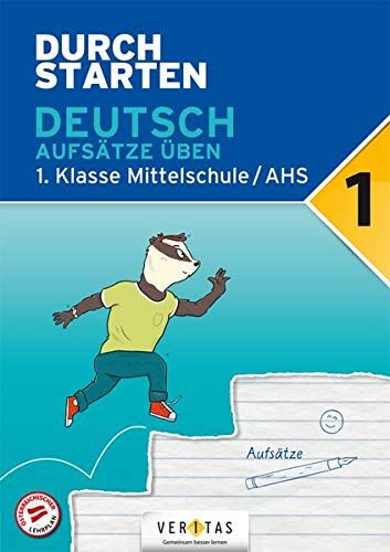Gernot Blieberger - Durchstarten - Deutsch AHS: 1. Klasse - Aufsätze: Übungsbuch mit Lösungen - Preis vom 14.10.2026 23:07:16 h