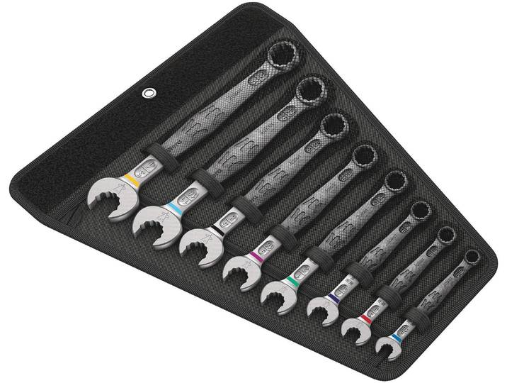 Wera 6003 Joker 8 Imperial Set 1 Jeu de clés mixtes\, syst. impérial\, 8 pièces