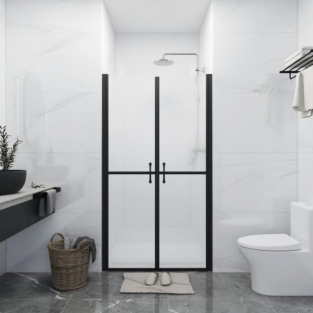 Belfry Bathroom Leist Shower Door Frosted ESG 86cm x 190cm