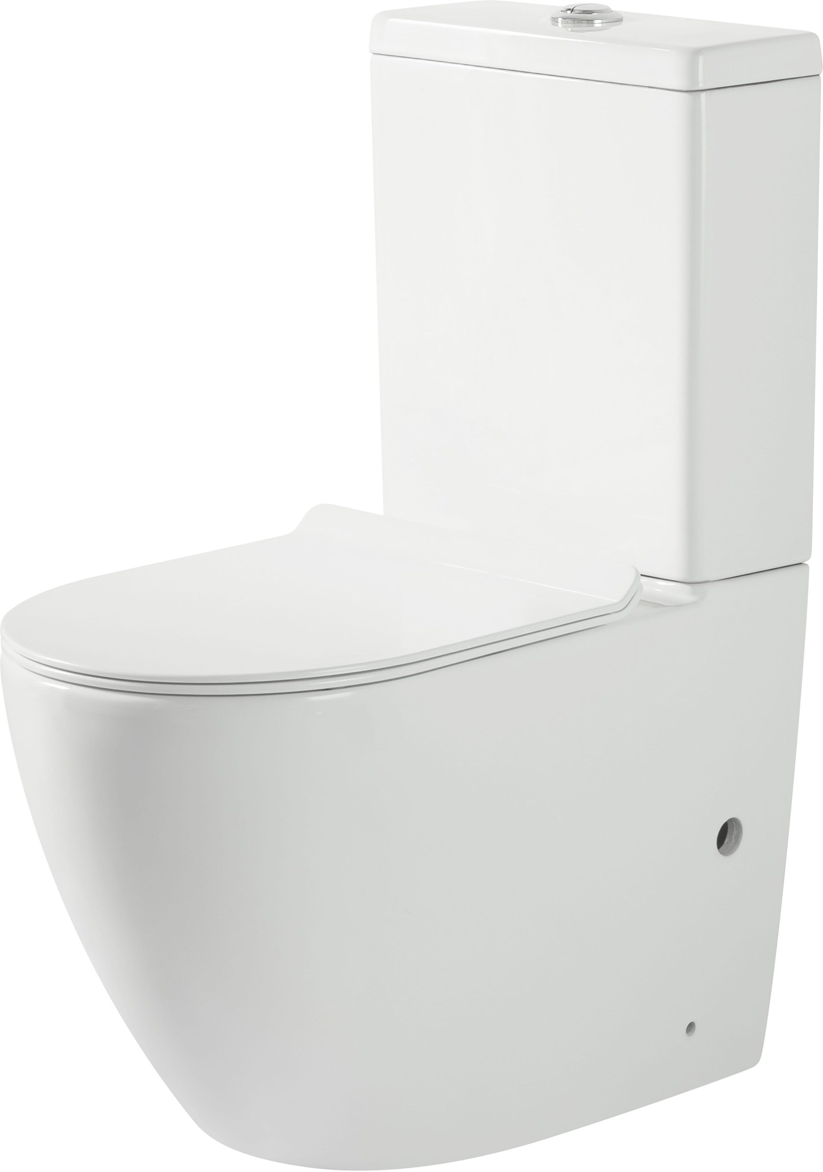 Tecnomat VASO MONOBLOCCO KENZIA SCARICO MULTIPLO IN CERAMICA BIANCA