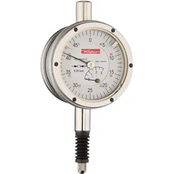 Käfer, Messuhr + Messschraube, Messuhr FM1000 SW 1 mm Ablesung 0,001 mm mit Stossschutz