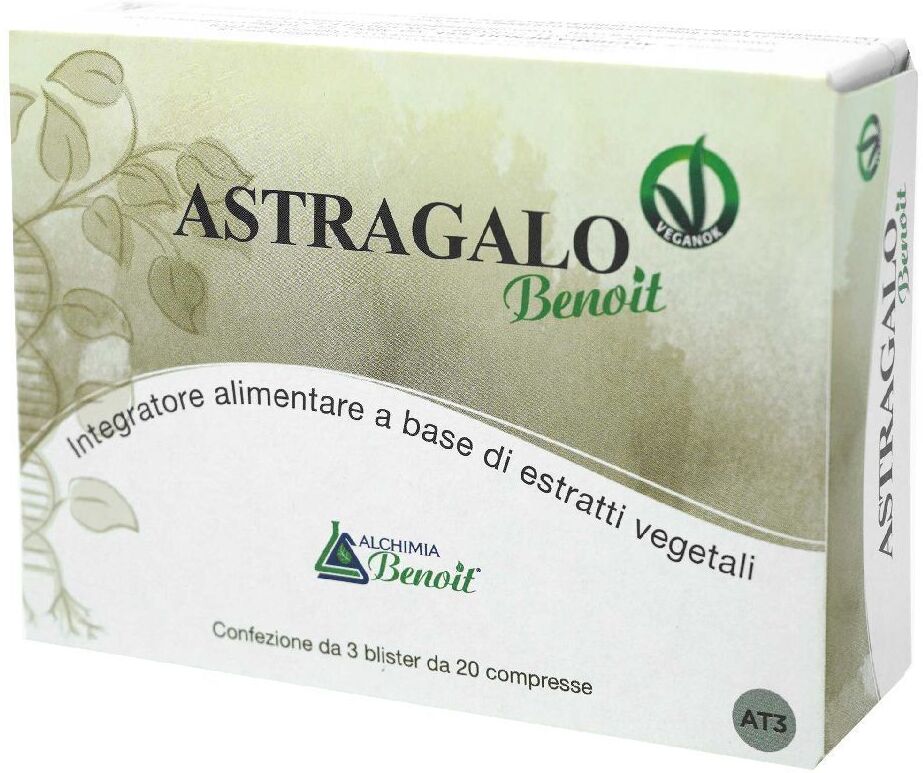 ALCHIMIA BENOIT Srl Benoit, Astragalo, 60 Compresse