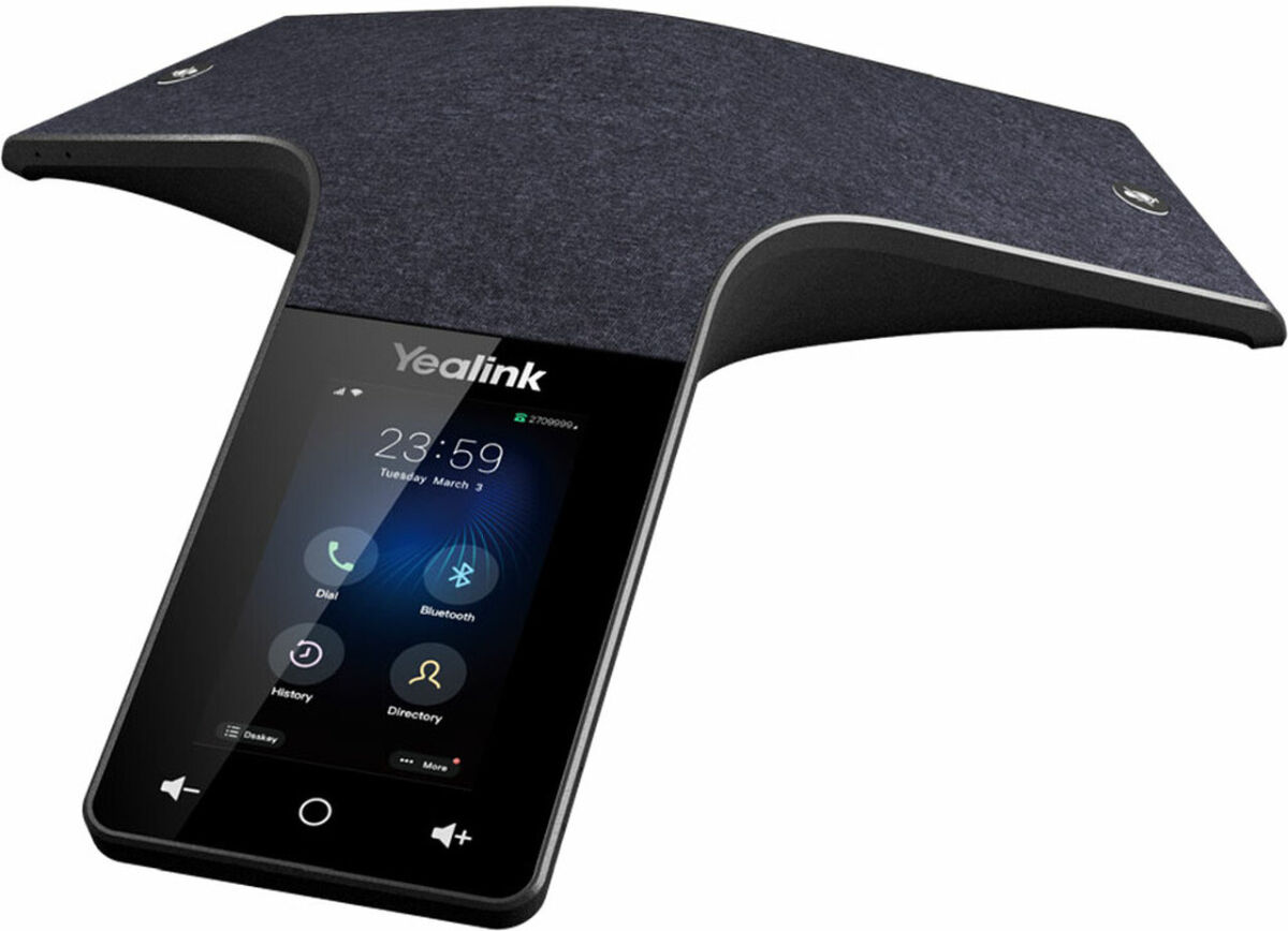 Yealink CP965 Une solution d’audioconférence à la pointe de la technologie pour profiter d’échanges téléphoniques en haute définition.