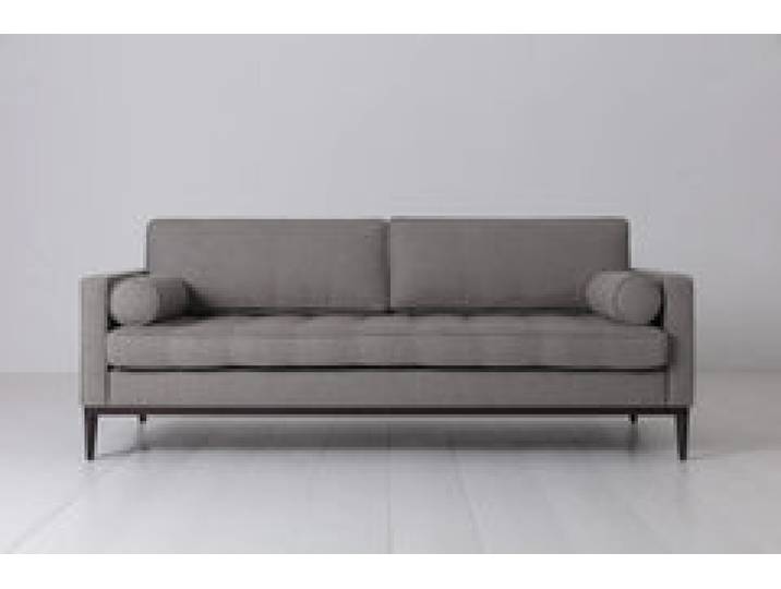 Model 02 Dreisitzer-Schlafsofa , Schattengrau