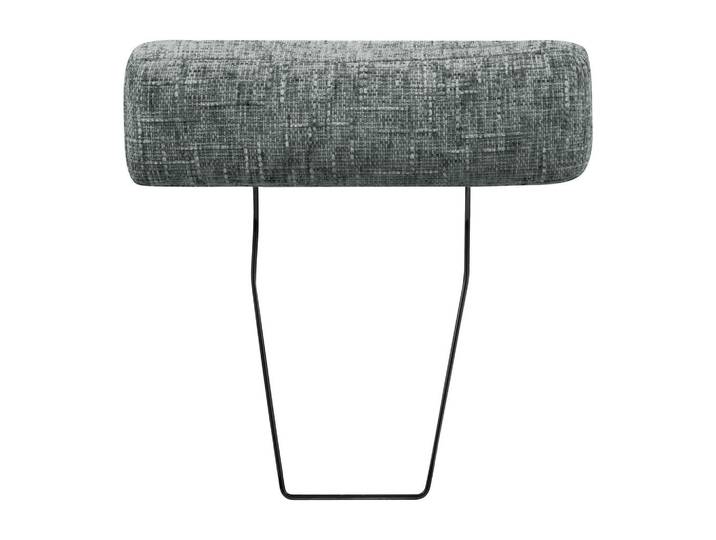 Livetastic Kopfstütze Spring, Anthrazit, Schwarz, 52x17x14 cm, Wohnzimmer, Sofas & Couches