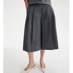 Marella für Damen. 2623136064200 Weite Hose Mlsuscio grau (36), Lässig, Polyester