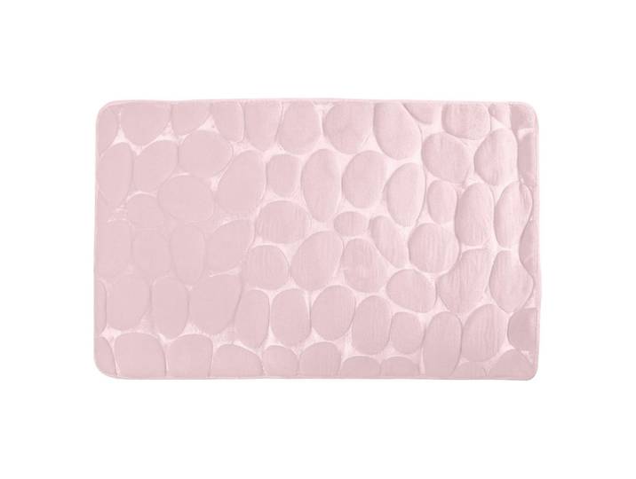MSV Badematte, Rosa, Uni, rechteckig, 50x80 cm, Heimtextilien, Badtextilien, Badematten