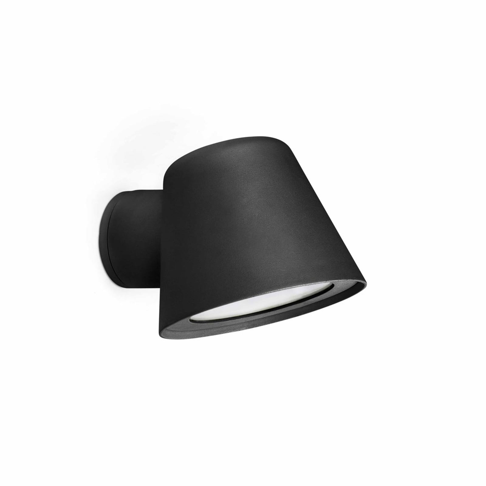 Faro 71367 Wandlamp voor buiten, zwart, aluminium, IP44, GU10