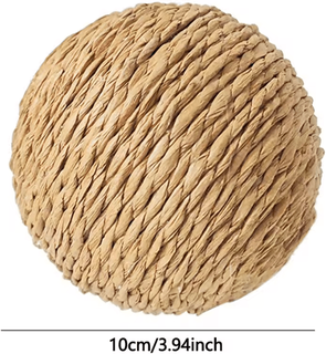 Inspire Curations SisalPaw Interactive Scratching Ball Toy brown 10ml