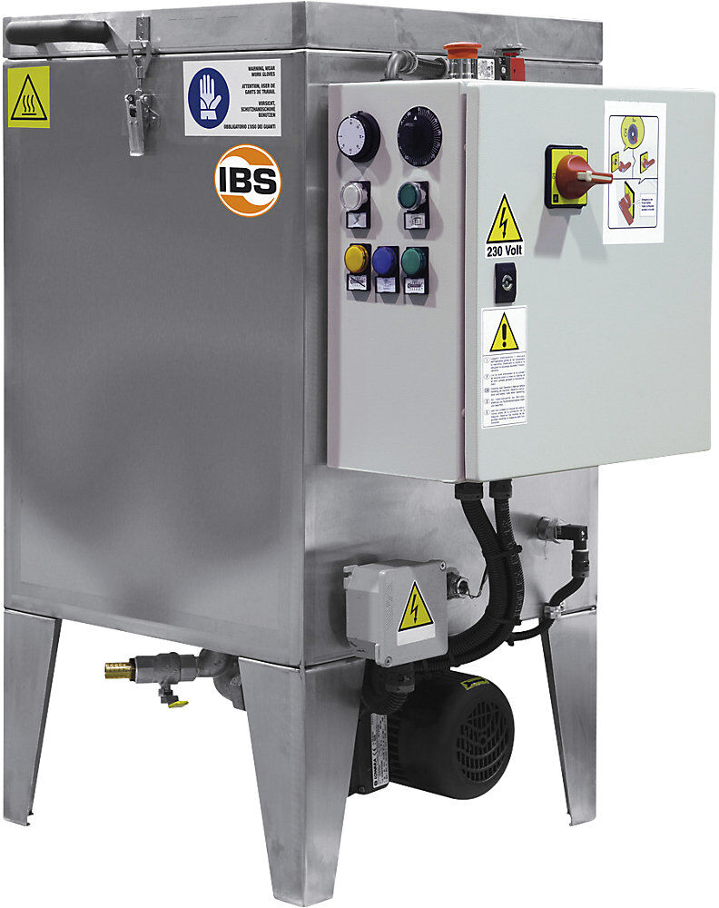 Waschautomat MINI 36, Tragfähigkeit 70 kg, Arbeitsflächen-BxT 380 x 380 mm IBS Scherer