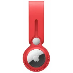 APPLE AirTag Anhänger aus Leder, (PRODUCT)RED