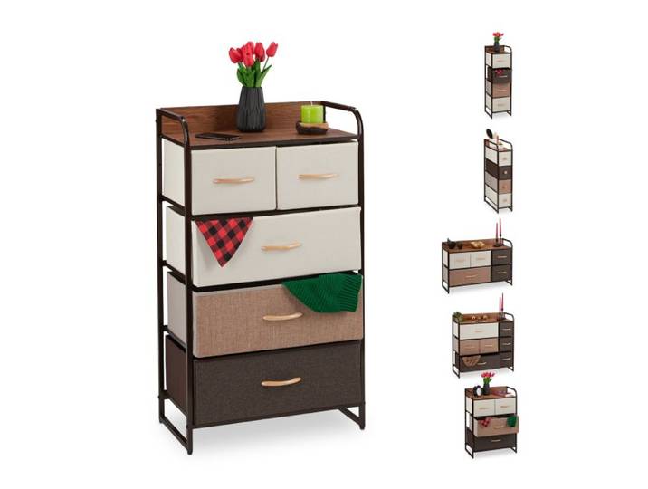 Relaxdays Schubladenschrank vers. Designs