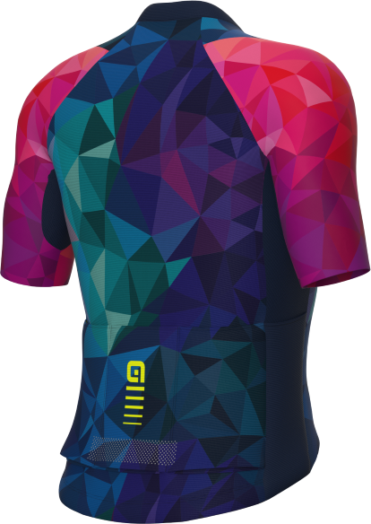 ALE' Maglia ciclismo  PR-E VALLEY blu