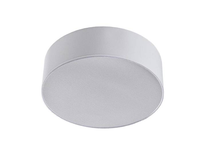 Plafonnier tissu en textile blanc