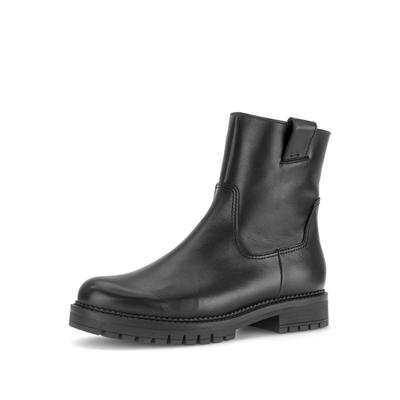 Stiefelette GABOR "Sportliche Stiefelette", Damen, Gr. 38,5, schwarz, Schuhe Stiefelette