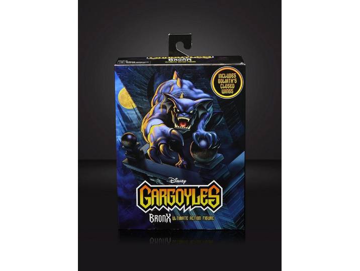 NECA Actionfigur NECA Gargoyles Ultimate Bronx with Goliath Accessory 7 Inch Actionfigu