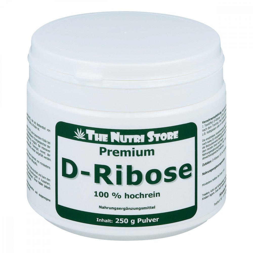Hirundo Products D-ribose 100% hochrein Pulver 07590186