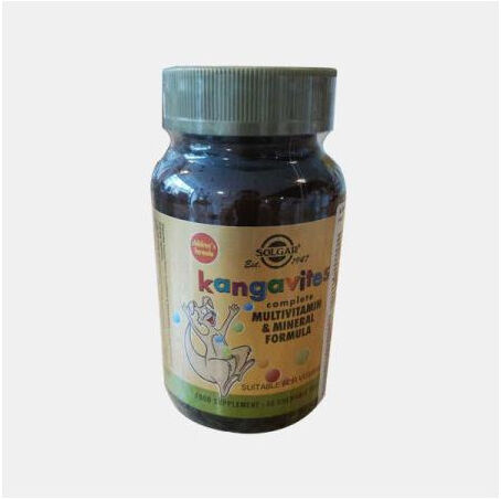 SOLGAR KANGAVITES MULTIVITAMINAS E MINERAIS TROPICAL