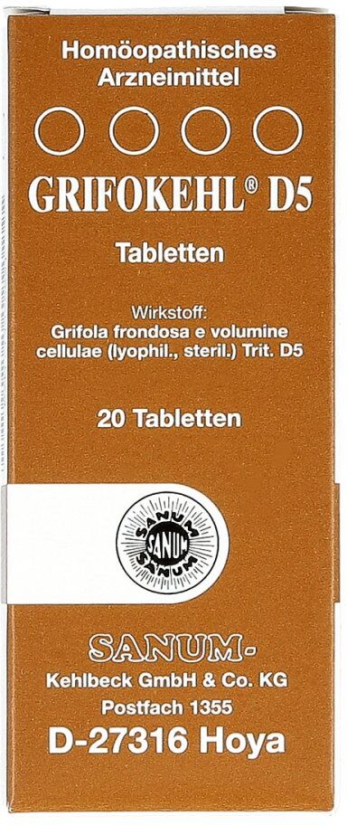 Grifokehl D5 Tabletten 20stk