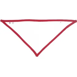 Babybugz Kinder Bandana Lätzchen Baby-Lätzchen BZ23 white/red one size