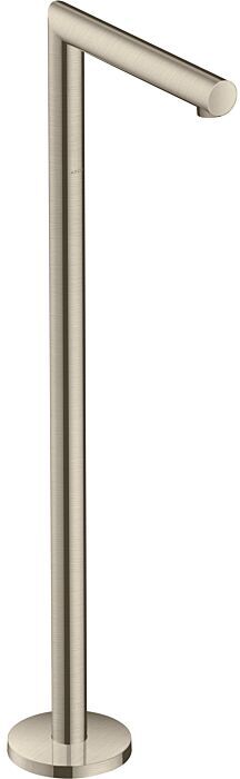 Hansgrohe Axor Uno Wanneneinlauf 45412820 Brushed Nickel, bodenstehend, gerade