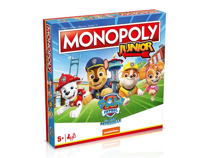 monopoly junior la pat'patrouille