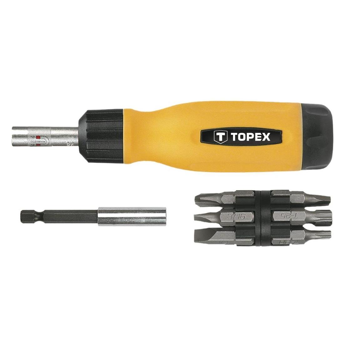 Topex Ratschen-Bits atsuktuvas (39D518) (39D518)