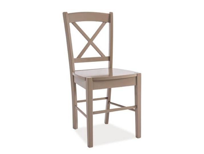 Feldmann-Wohnen Esszimmerstuhl CD-56 (4 St), trüffel 4er Set