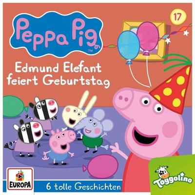 Folge 17: Edmund Elefant feiert Geburtstag (und 5 weitere Geschichten) - Mark Baker,Neville Astley, Audio, 4064067430466