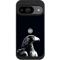 Nivocase Handyhülle für Google Pixel 9 Hülle NIVOpure Case Schwarz Eintracht Frankfurt Offizielles (Google Pixel 9), Smartphone Hülle, Schwarz